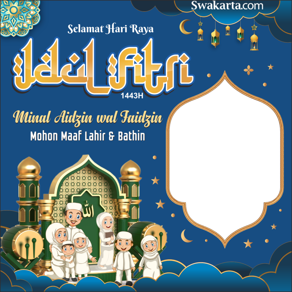 Kumpulan Twibbon Lebaran Idul Fitri Gratis Download