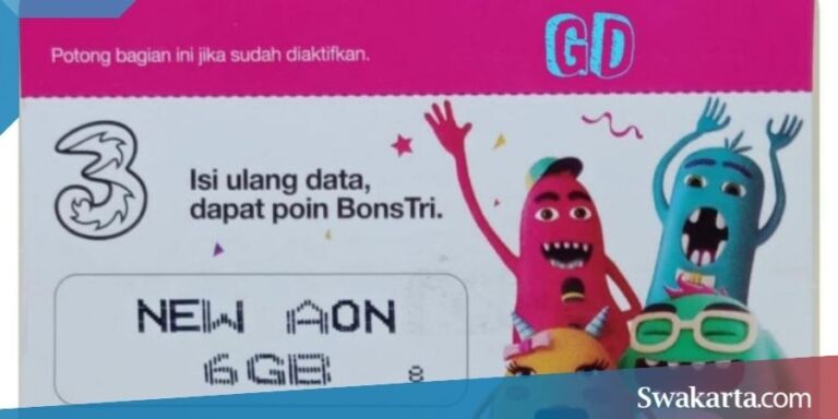 Cara Memasukan Voucher Tri Terbaru Tahun 2022