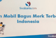 Ban Mobil Bagus Merk Terbaik Indonesia