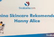 Emina Skincare Rekomendasi Hanny Alice