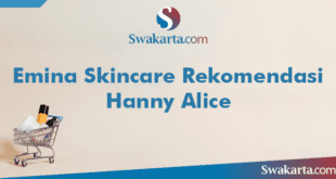 Emina Skincare Rekomendasi Hanny Alice