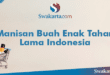 Manisan Buah Enak Tahan Lama Indonesia